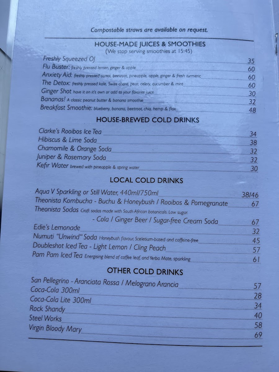 Menu Clarke's Bar & Dining Room-6